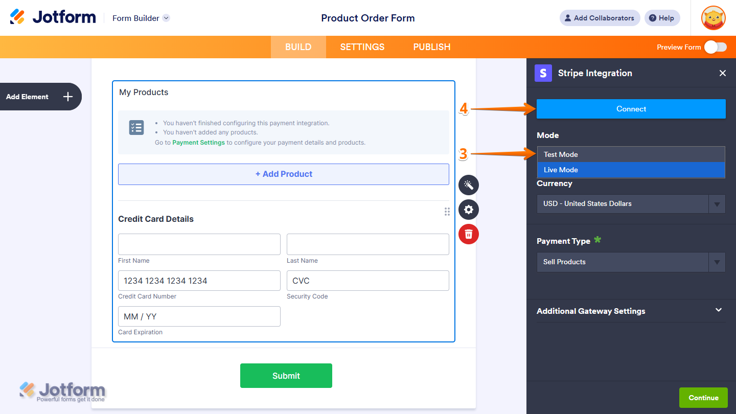 How to Integrate Stripe With Jotform Image-3