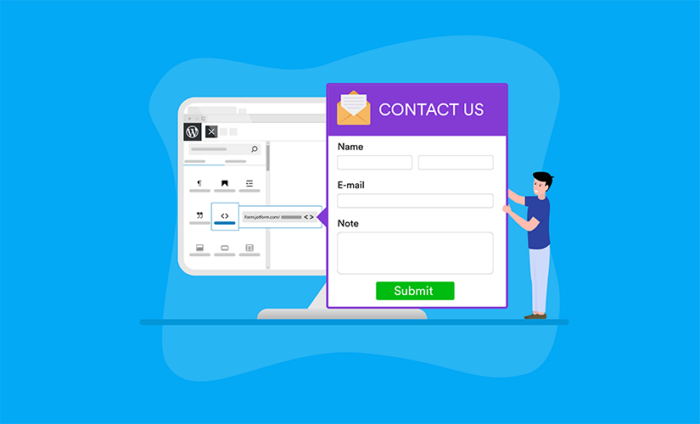 WordPress.com now supports Jotform forms