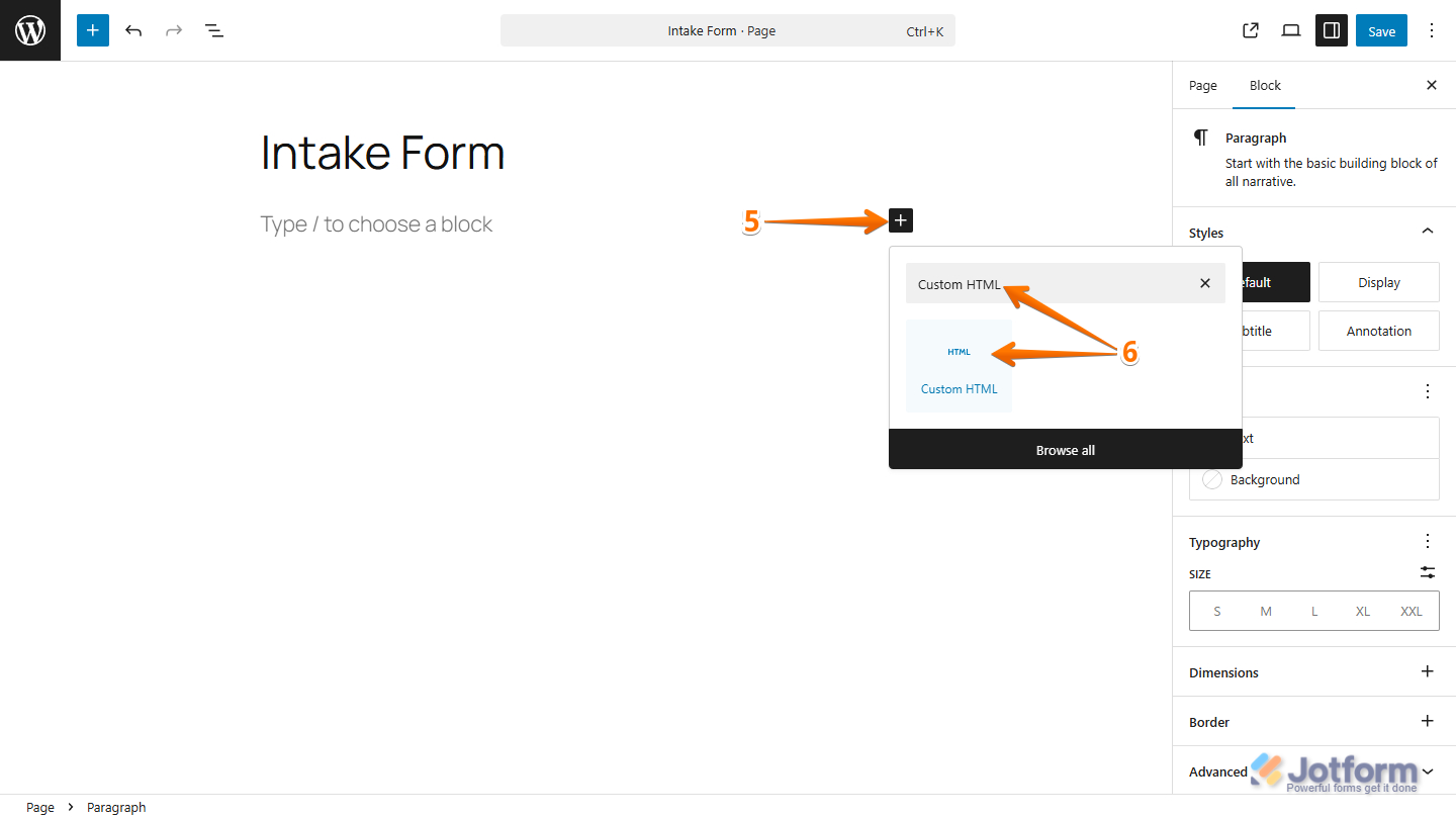 Guia Rápido para Incorporação de Formulários no WordPress Image-16