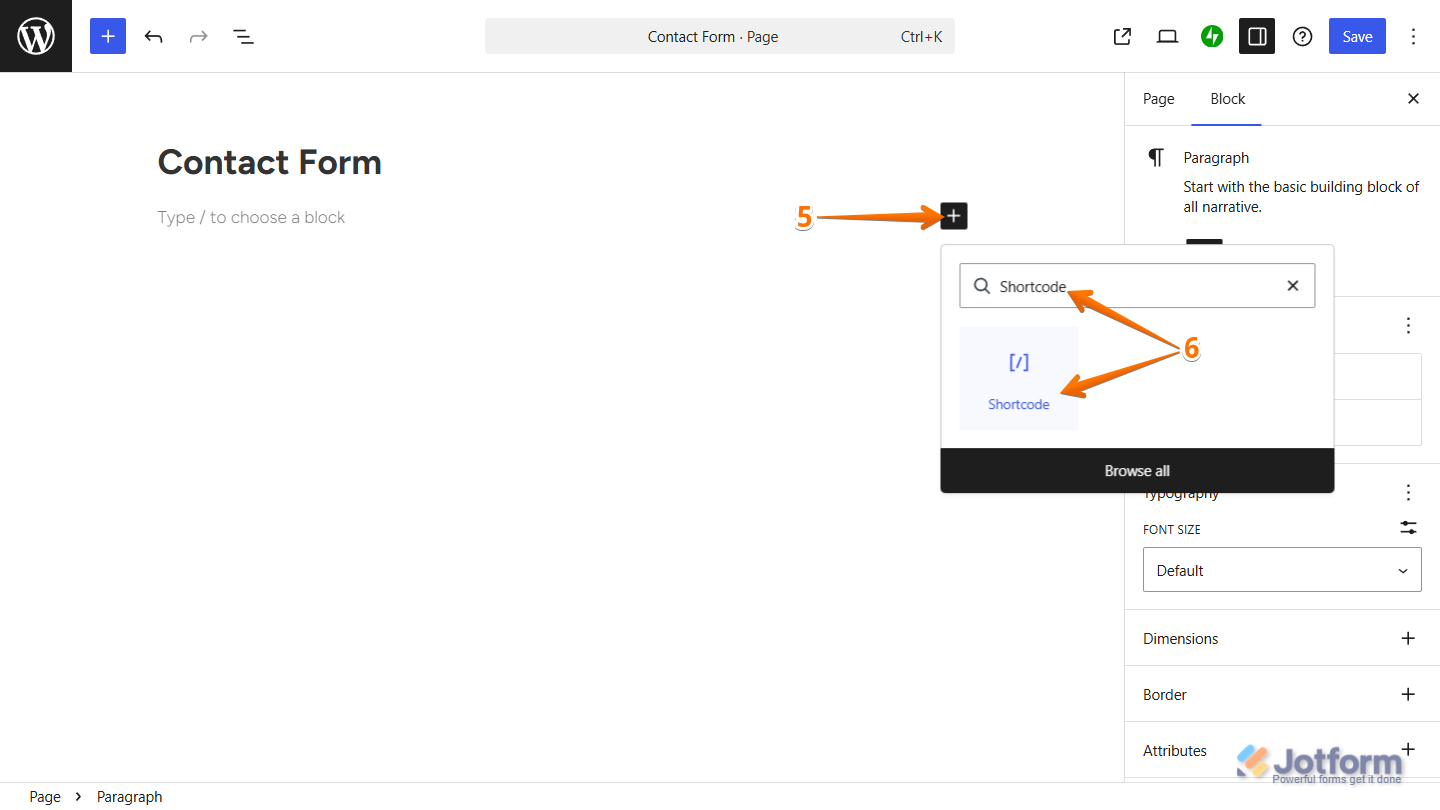 Guia Rápido para Incorporação de Formulários no WordPress Image-19
