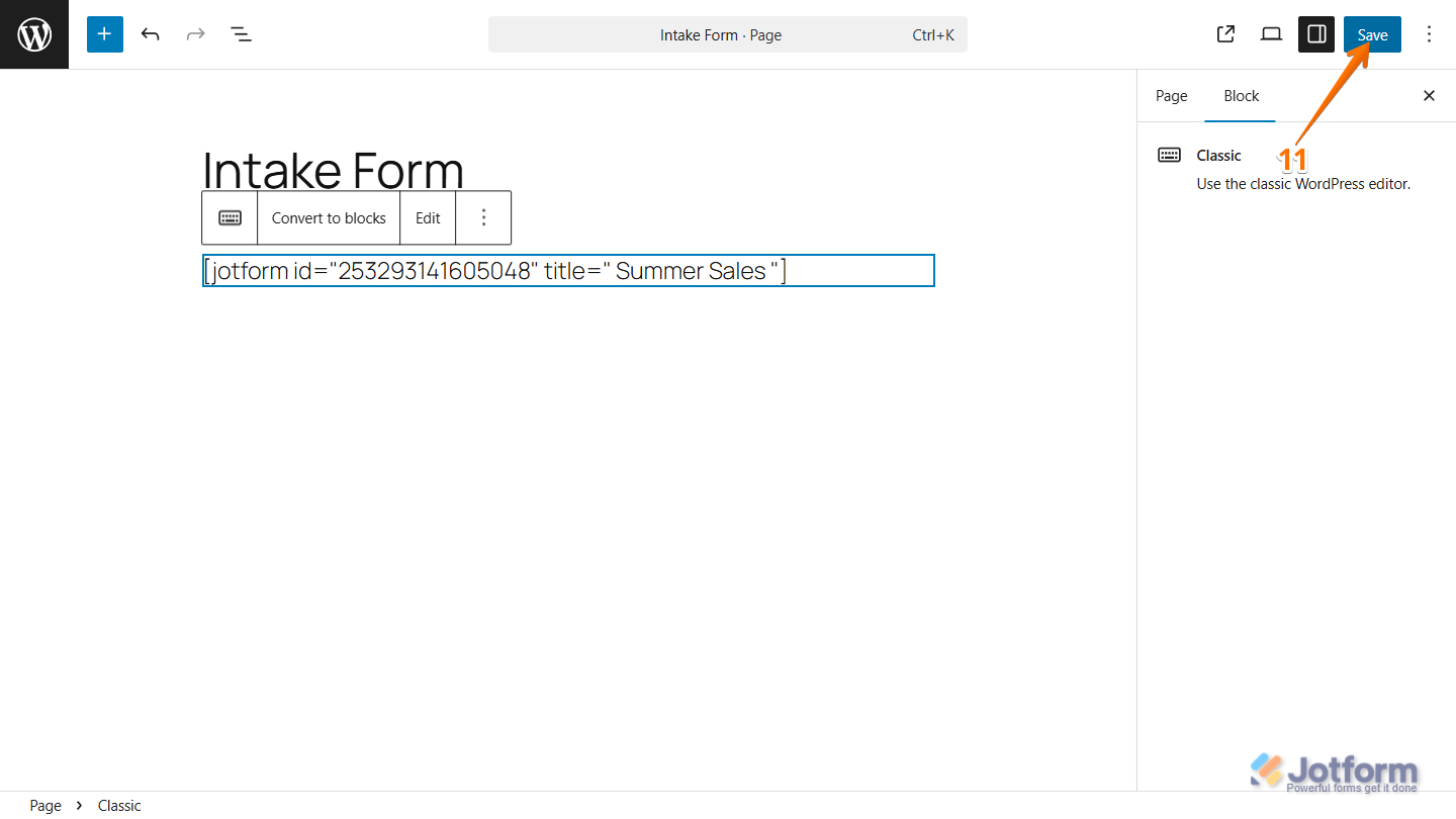 Guia Rápido para Incorporação de Formulários no WordPress Image-8
