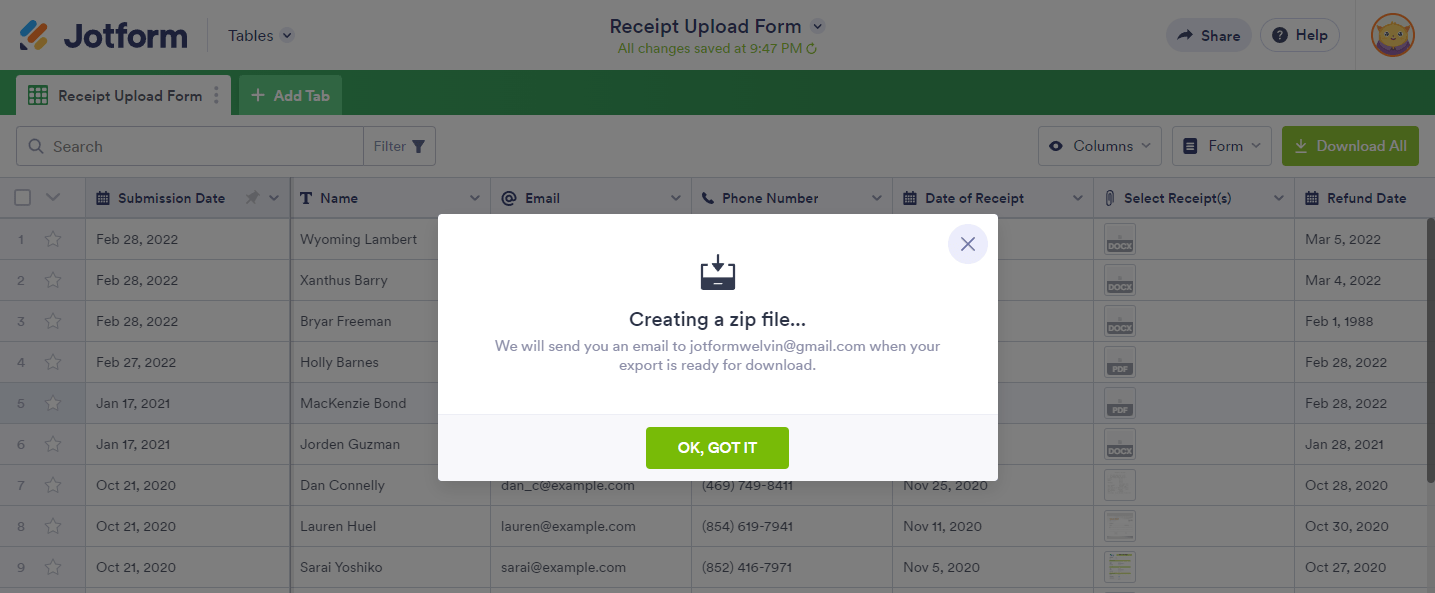 How to Download the Submission Files Image 4 Screenshot 75