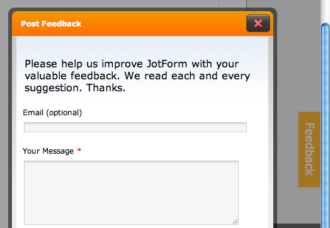 Story of a Feature: Jotform Feedback Buttons for Web Sites Story of a Feature: Jotform Feedback Buttons for Web Sites