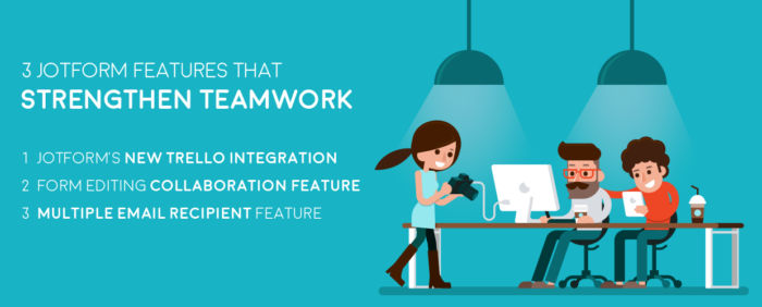 3 Jotform features for effective teamwork