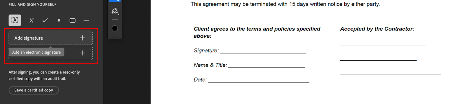 Adobe Acrobat Reader Add Signature Field