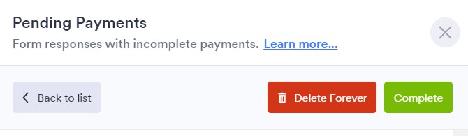 tables pending payments view details act Screenshot 10