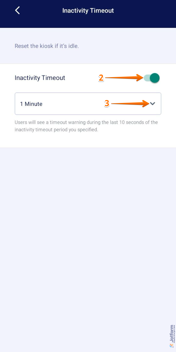 How to Use Kiosk Mode in Jotform Mobile App Image-15