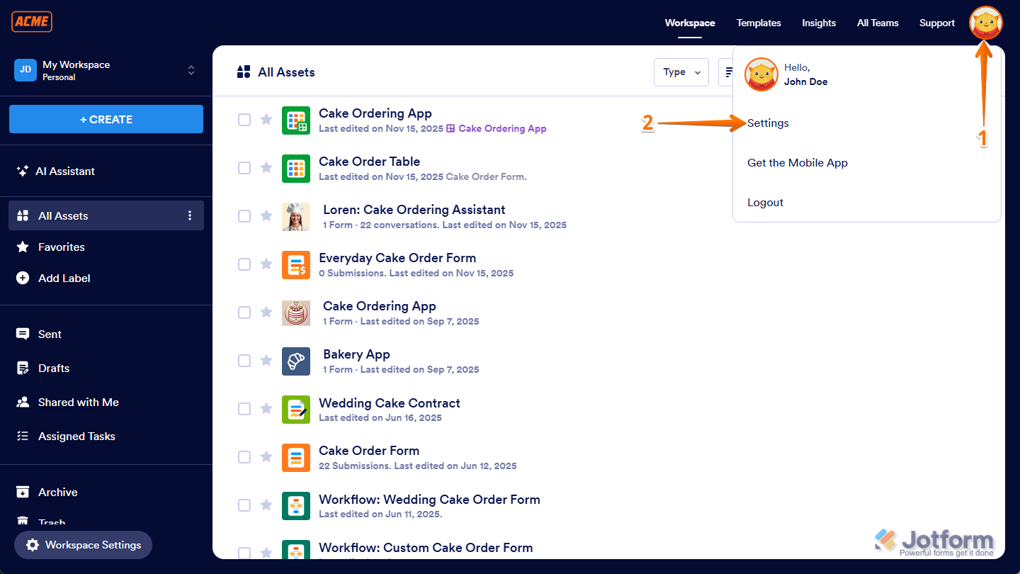 How to Share Forms With Other Users in Jotform Enterprise Image-3