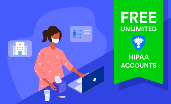 Announcing free unlimited HIPAA accounts for coronavirus responders