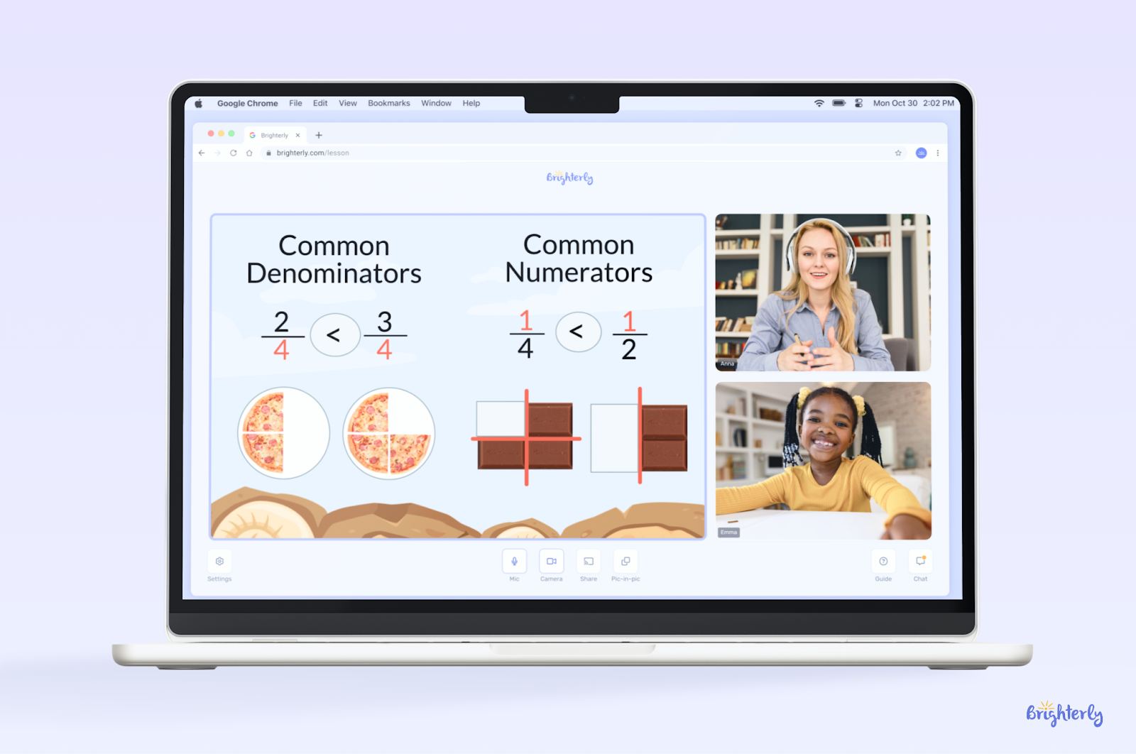 Brighterly User Interface