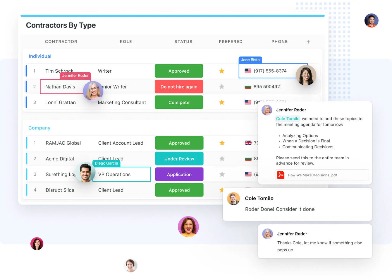 SmartSuite User Interface
