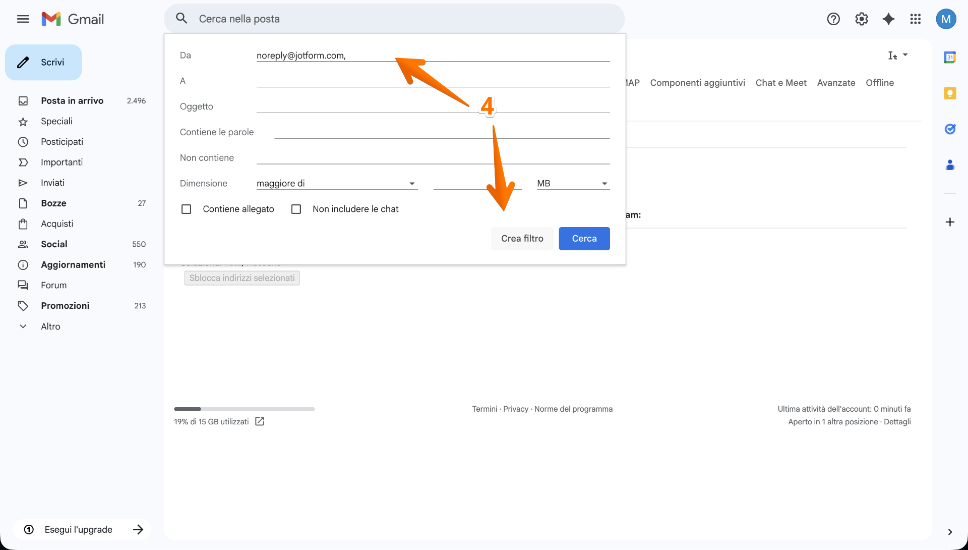 Come impedire alle e-mail di arrivare nella cartella Spam di Gmail Image-3