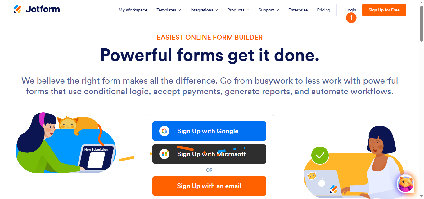 Wie Sie Ihr Jotform Passwort zurücksetzen Image-1