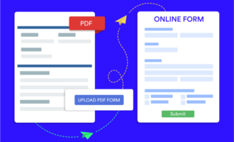 How to submit a PDF form online