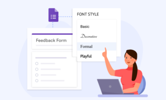 Comment changer la police dans Google Forms Comment changer la police dans Google Forms