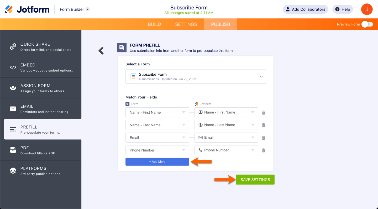 How to pre populate my form using data from another form? Image 4 Screenshot 143