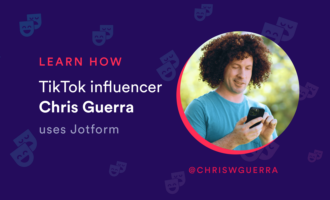 How TikTok influencer Chris Guerra connects with followers through Jotform How TikTok influencer Chris Guerra connects with followers through Jotform