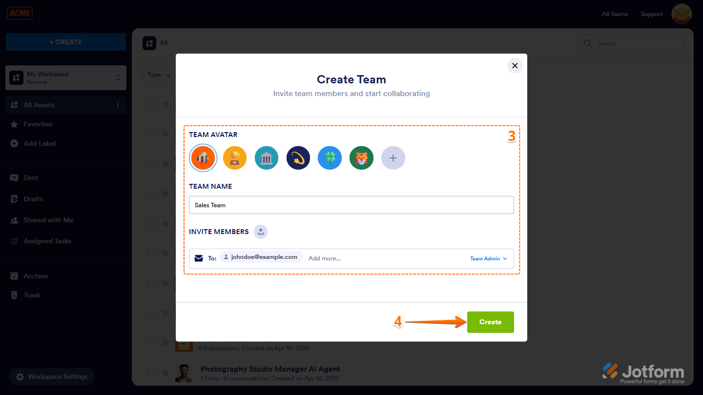 How to Create a Jotform Team Image-2