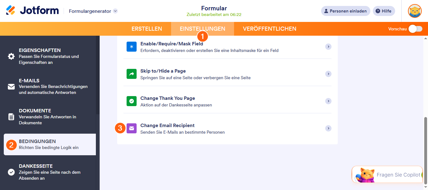 Wie Sie verschiedene PDF Dokumente je nach Antworten der Nutzer verschicken Image-6