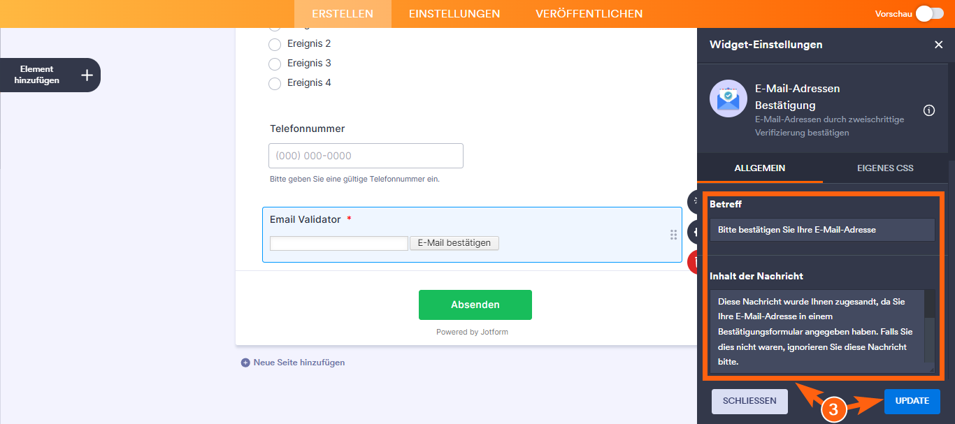 Wie Sie E-Mail-Adressen-Bestätigung in Ihre Formulare implementieren  Image-3