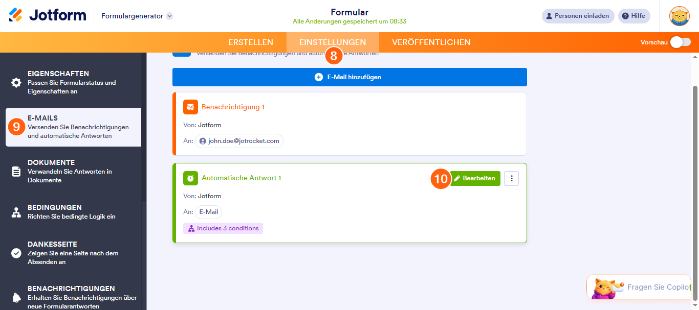 Wie Sie E-Mail-Adressen-Bestätigung in Ihre Formulare implementieren  Image-6