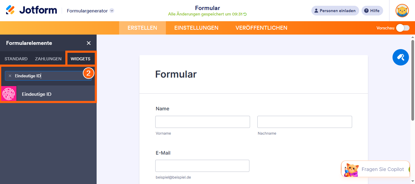 Hinzufügen von benutzerdefinierten eindeutigen IDs zu Ihren Formularantworten Image-2