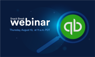 Snack break webinar: QuickBooks integration Snack break webinar: QuickBooks integration