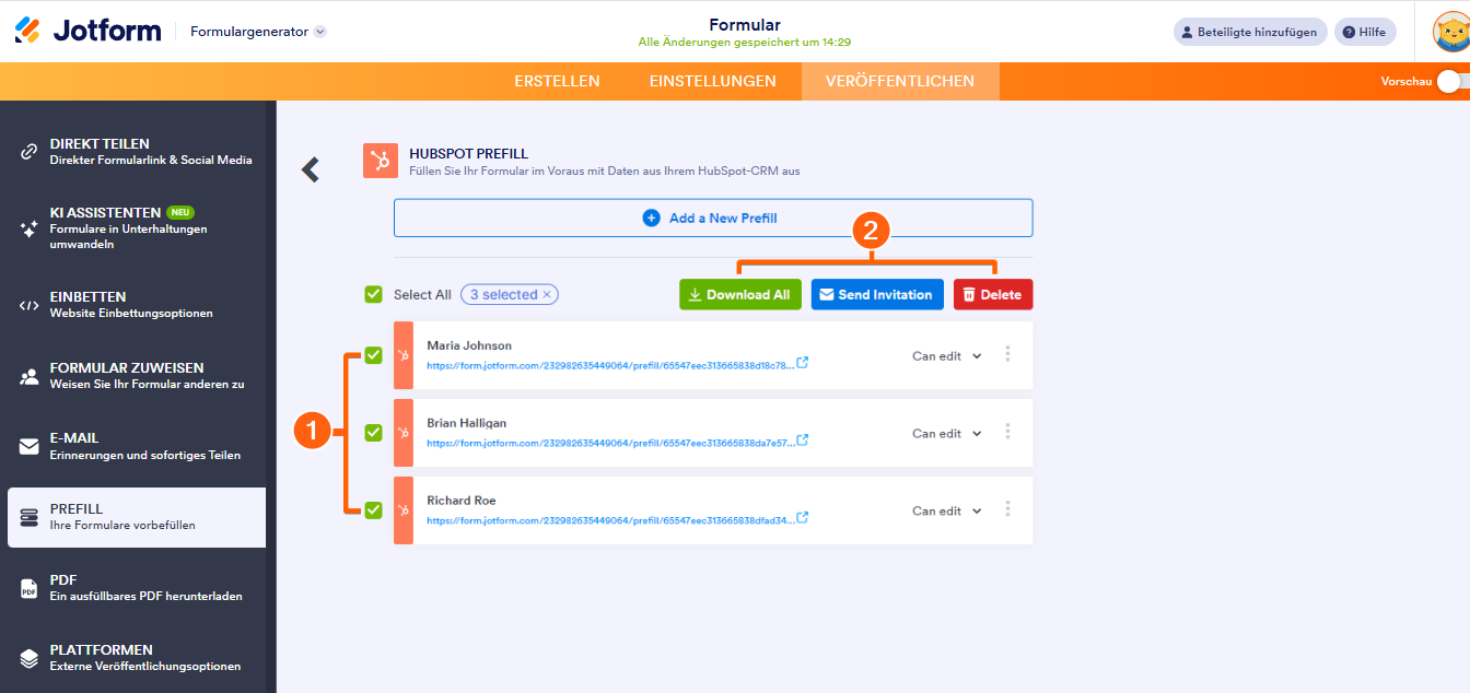 Wie Sie ein Formular mit den Daten aus HubSpot vorausfüllen? Image-8