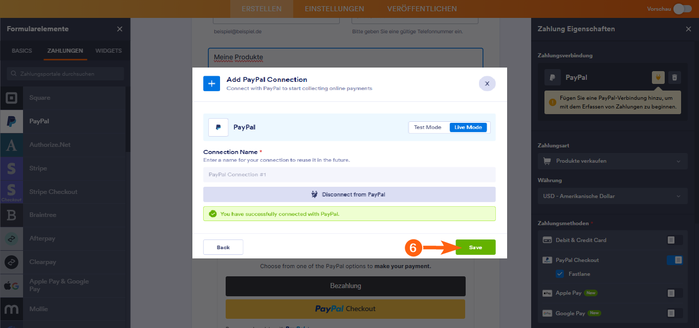 Wie Sie PayPal Business mit Jotform integrieren können Image-16