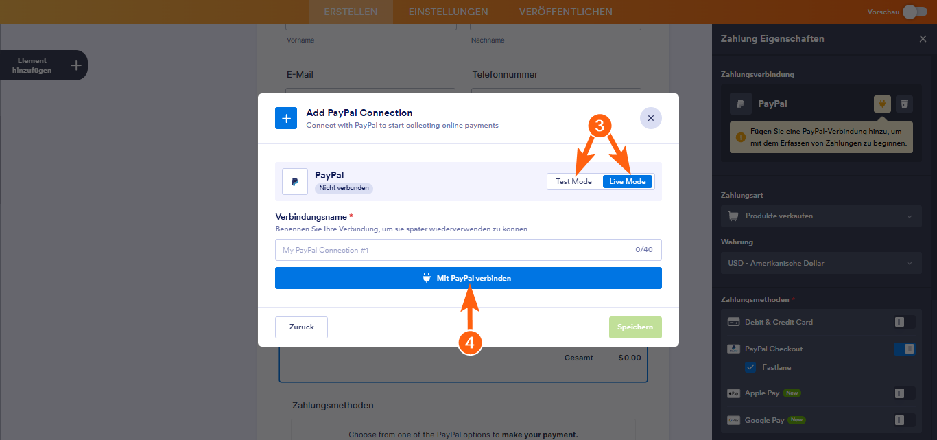 Wie Sie PayPal Business mit Jotform integrieren können Image-3