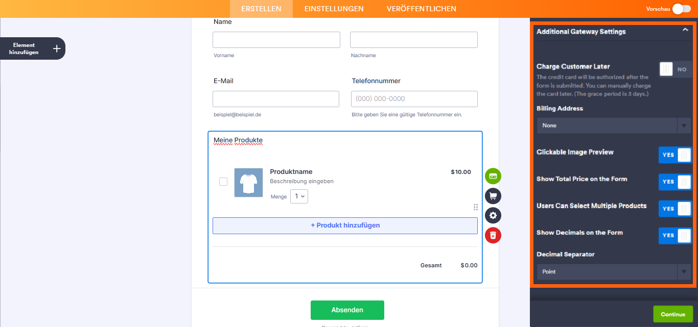 Wie Sie PayPal Business mit Jotform integrieren können Image-9