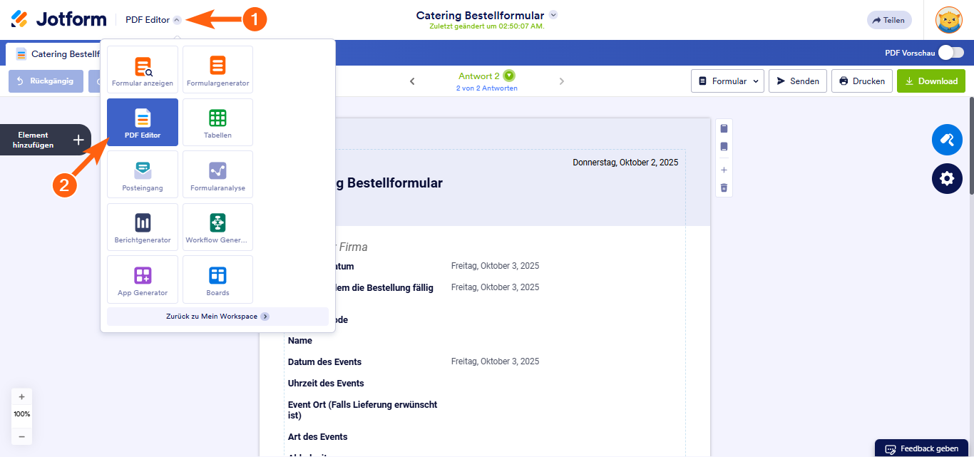 Wie Sie die intelligenten PDF-Formulare von Jotform optimal nutzen können? Image-16