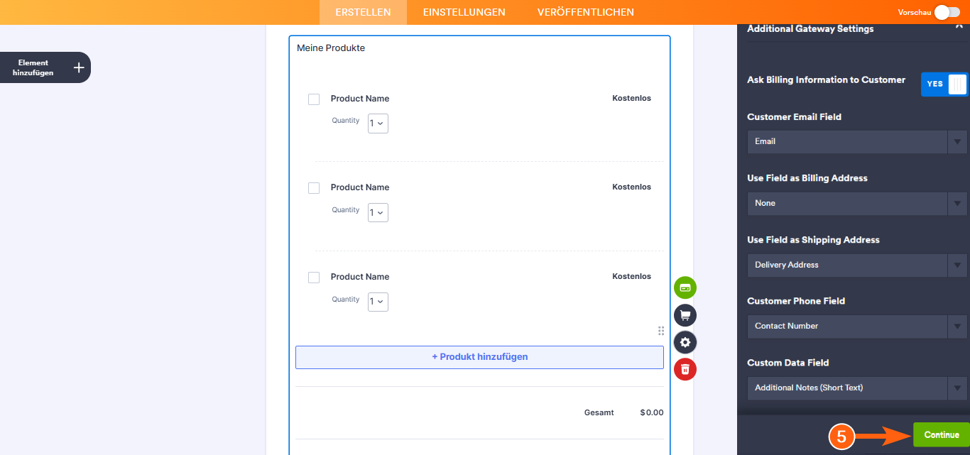 Wie Sie benutzerdefinierte Daten an Stripe Payment senden Image-3