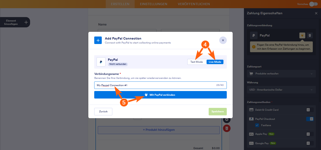 Wie Sie PayPal Business mit Jotform integrieren können Image-15