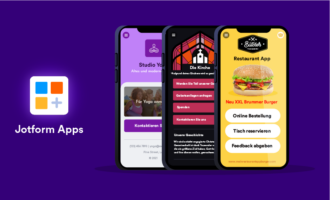 Ankündigung von Jotform Apps
