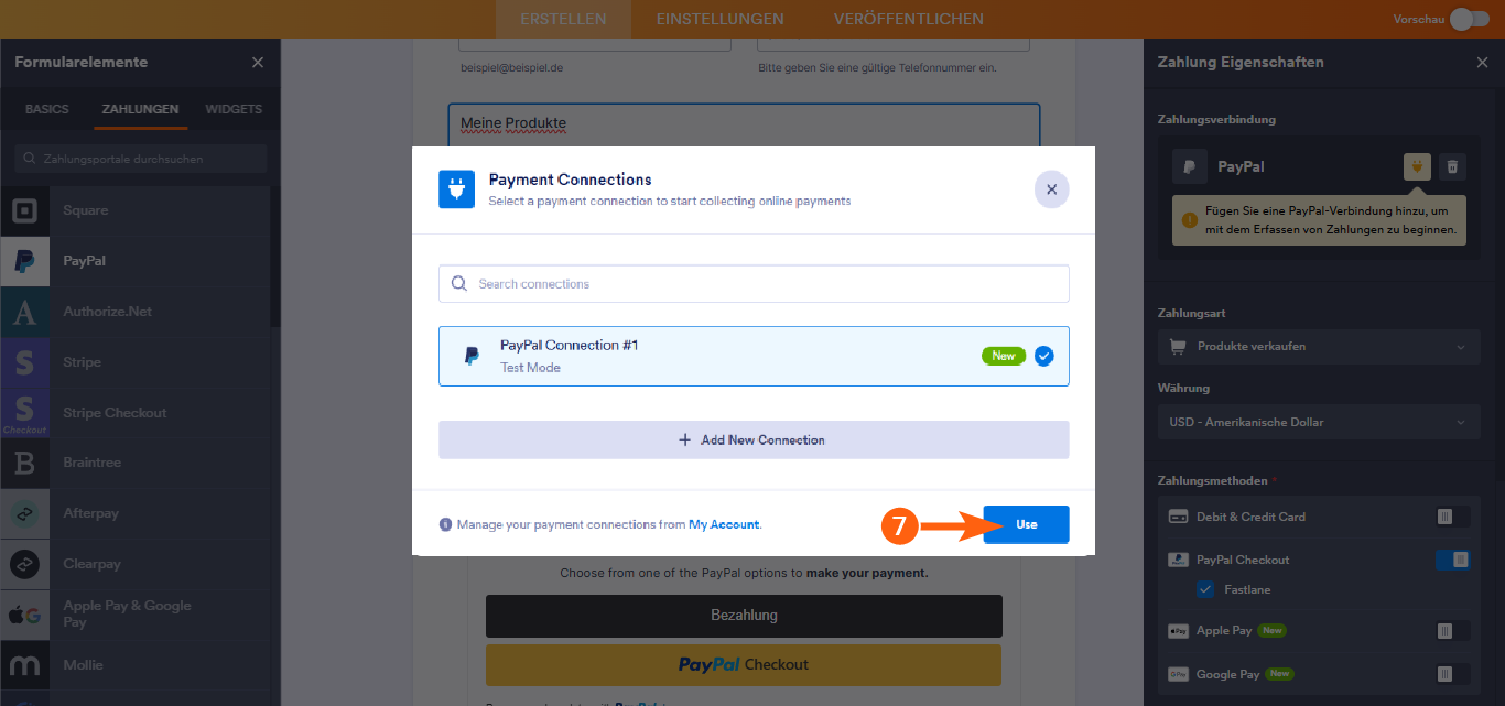 Wie Sie PayPal Business mit Jotform integrieren können Image-17