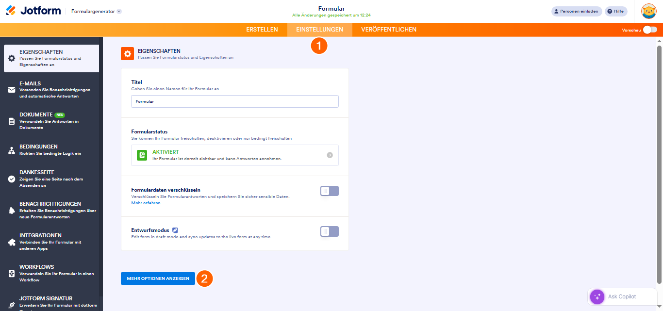 Automatisches Löschen der Formularantworten Image-1