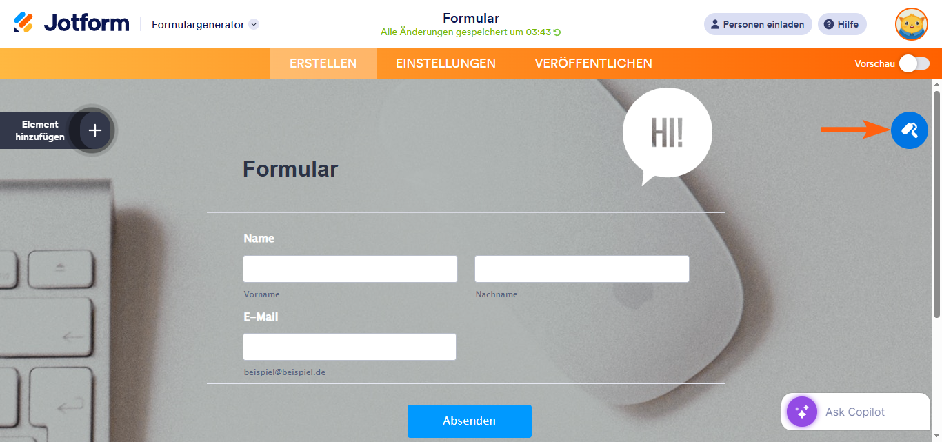 Wie Sie die Deckkraft des Formularhintergrunds anpassen Image-1