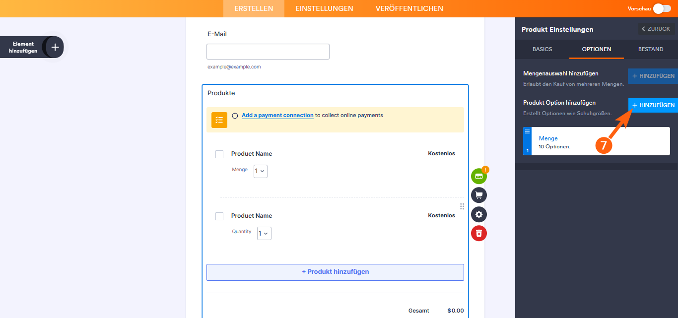 Erstellen von Unterprodukten basierend auf einer Produktoption Image-5