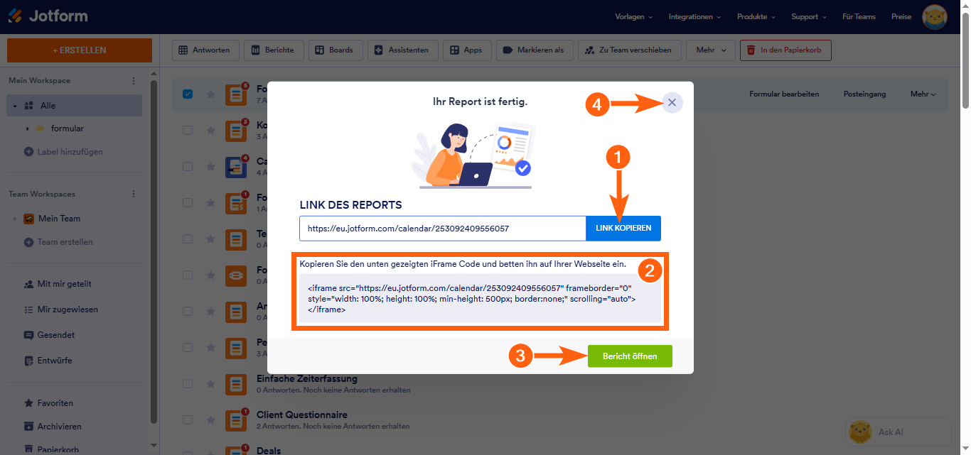 Wie Sie einen Kalenderbericht erstellen Image-7