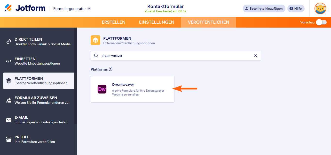Hinzufügen eines Formulars zu Adobe Dreamweaver Image-2