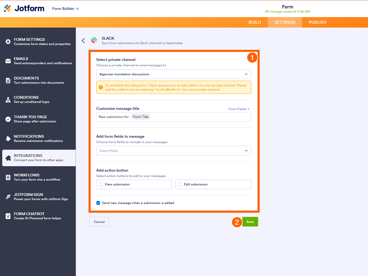 Wie Sie Jotform mit Slack integrieren Image-6