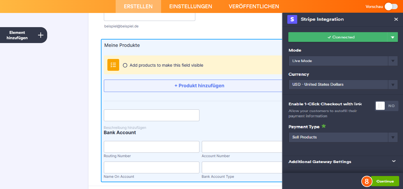 Wie Sie Stripe in Jotform integrieren Image-6