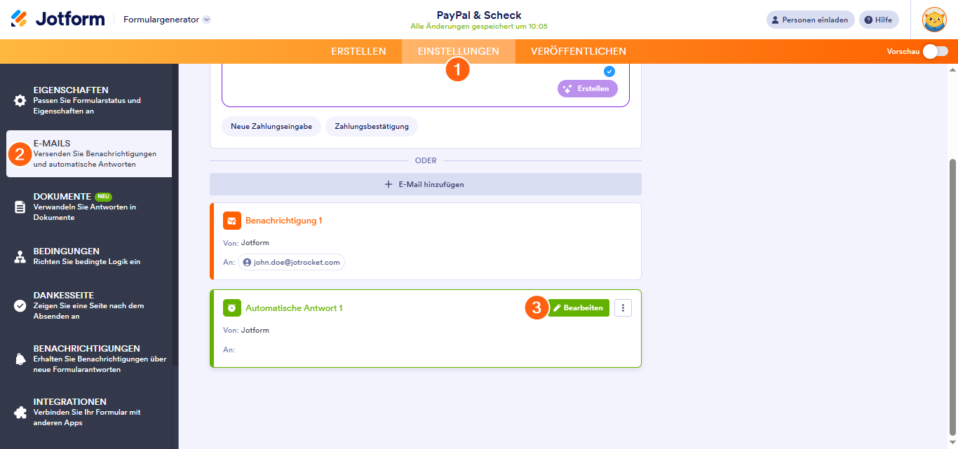 Wie Sie die leeren Felder bei E-Mail-Benachrichtigungen ausblenden Image-3