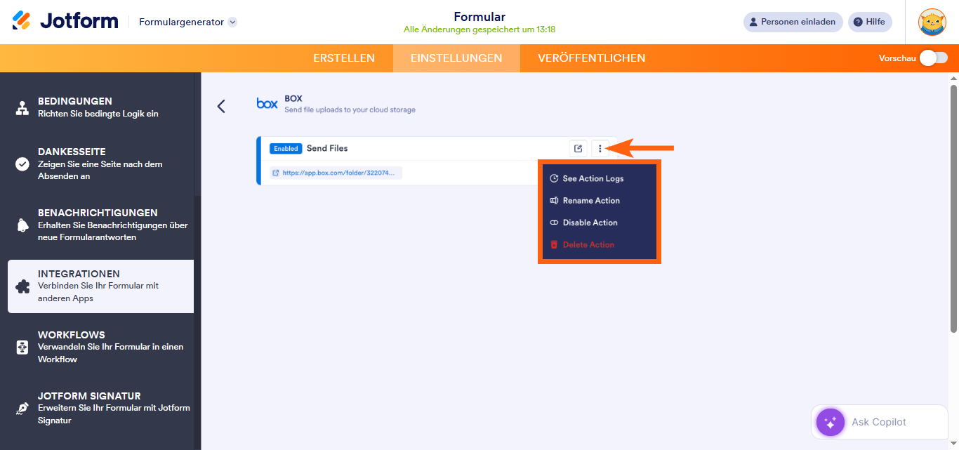 Wie Sie Jotform mit Box integrieren Image-7