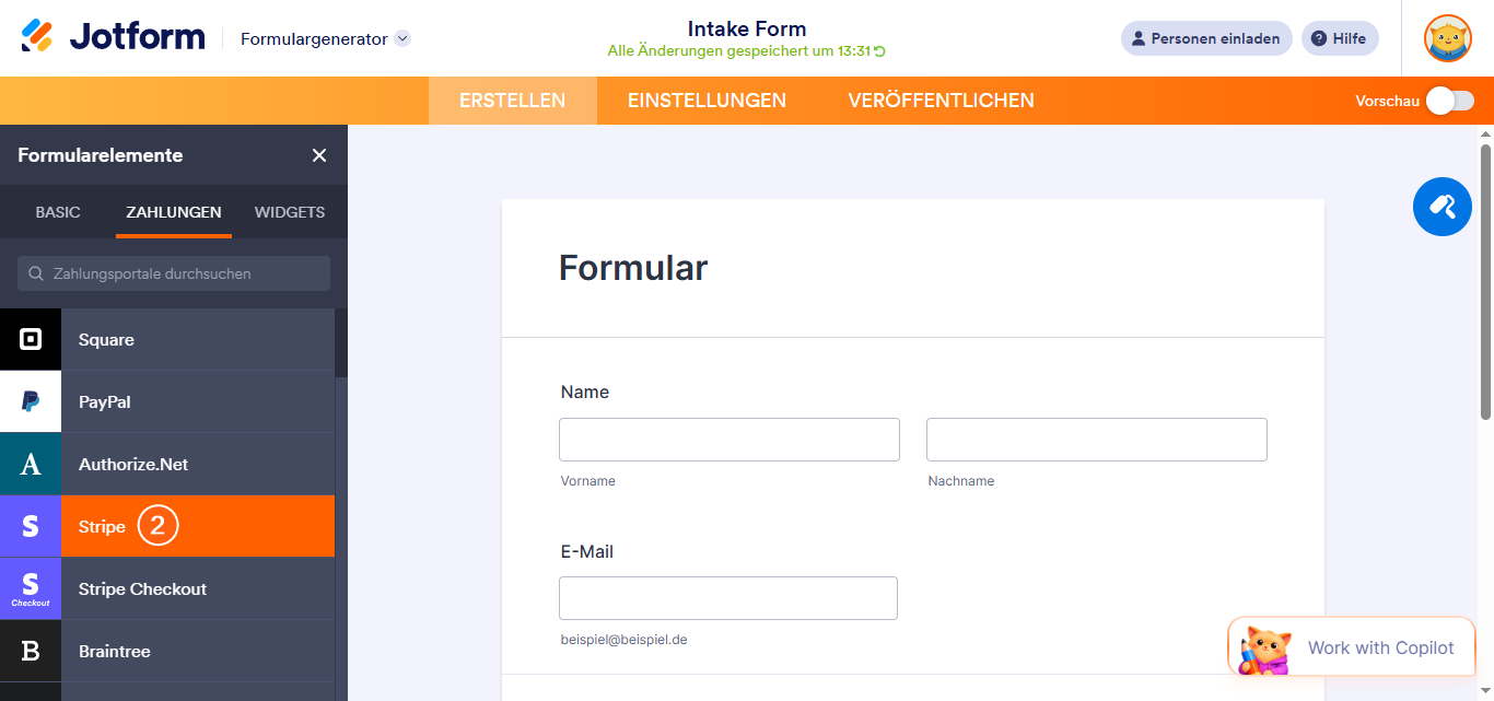Wie Sie Stripe in Jotform integrieren Image-2