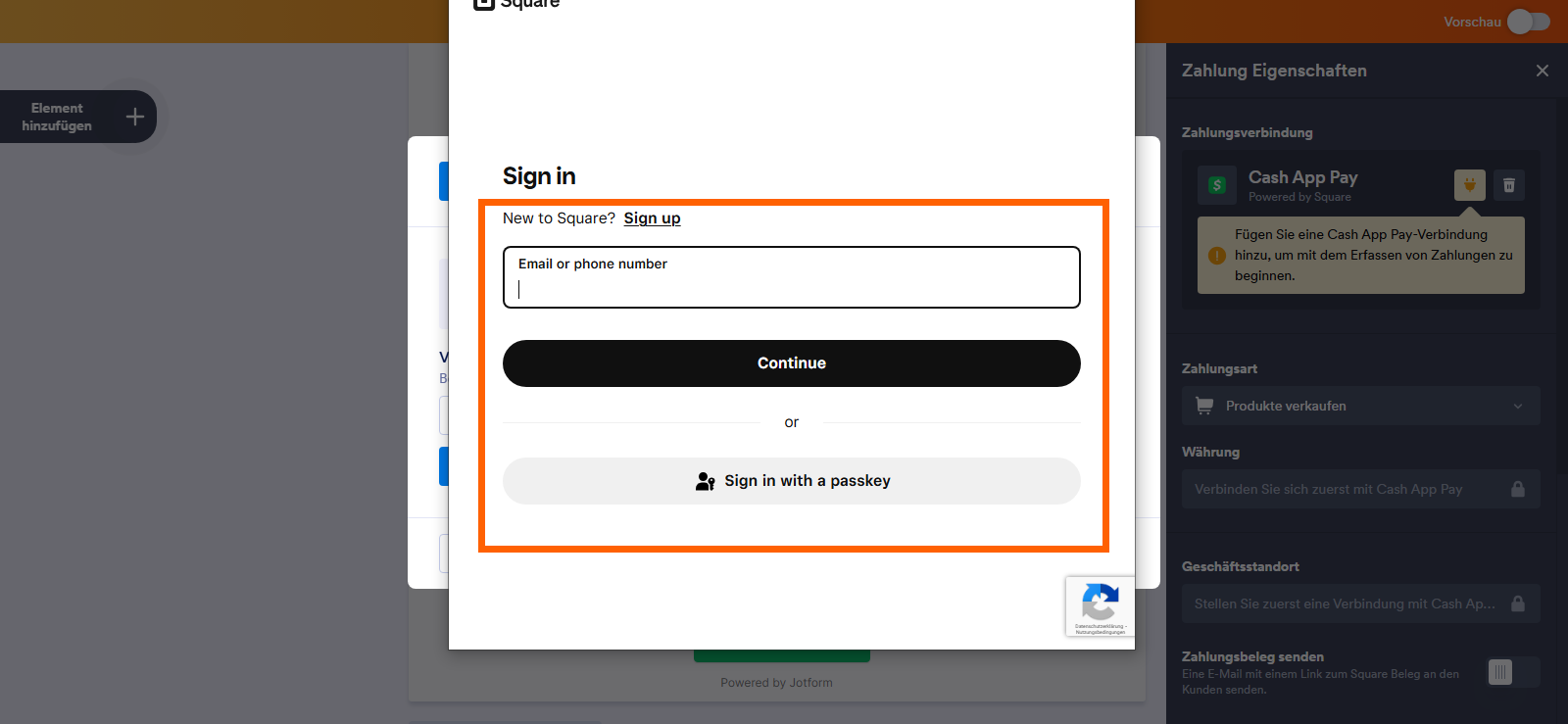 Wie Sie Jotform in die Cash App Pay integrieren Image-10