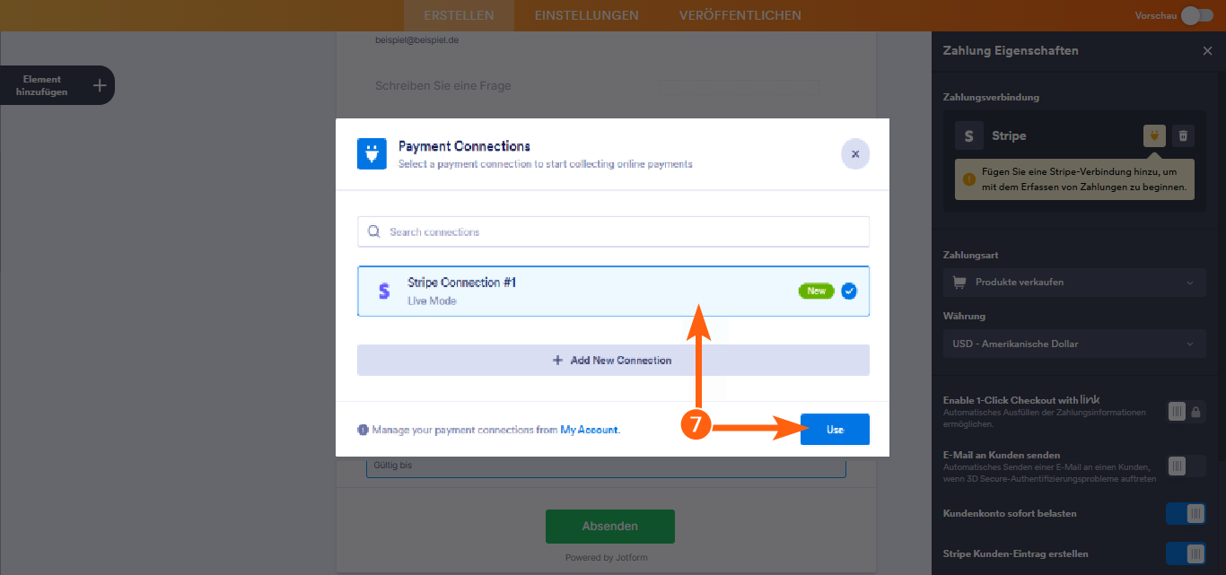 Wie Sie Stripe in Jotform integrieren Image-15