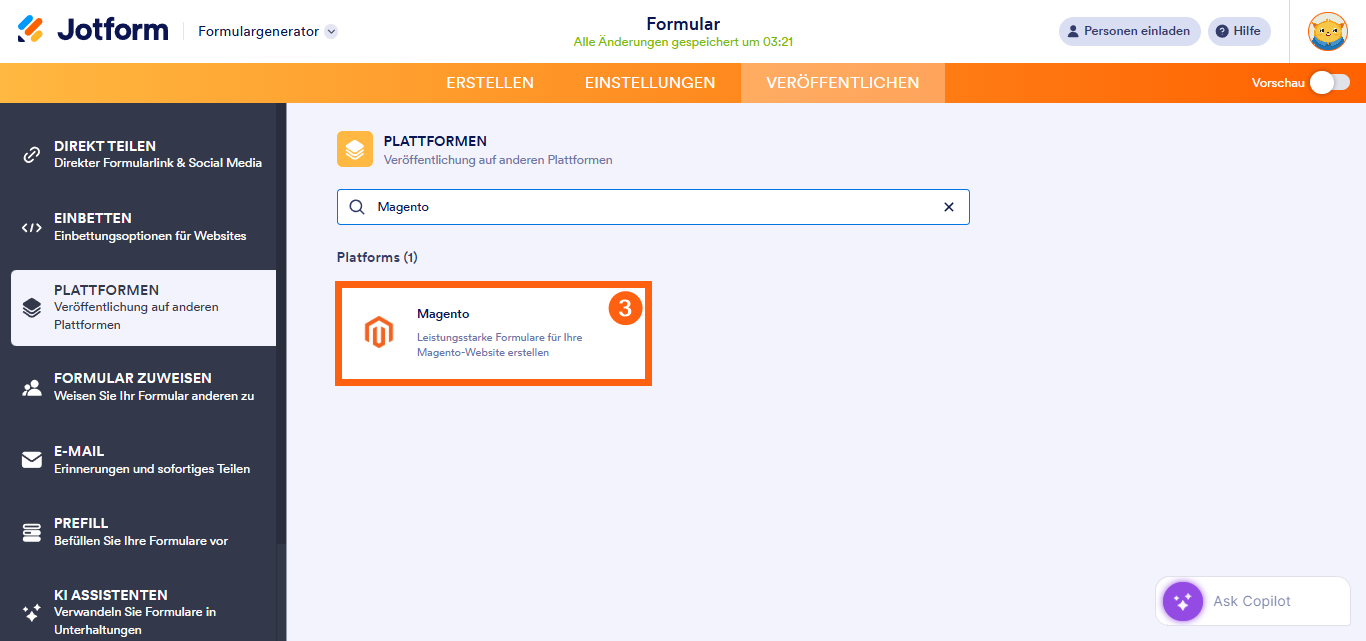 Wie Sie ein Formular zu Magento hinzufügen (Open Source) Image-2
