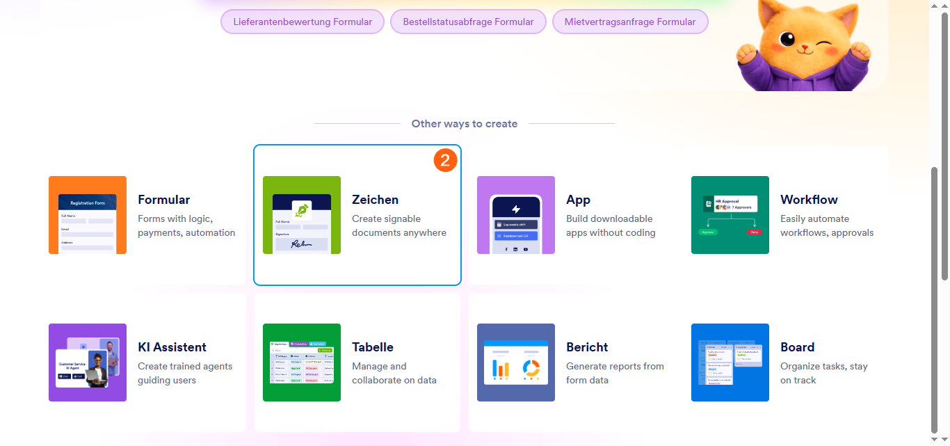 Wie Sie Ihr PDF bei Jotform Sign hochladen Image-2